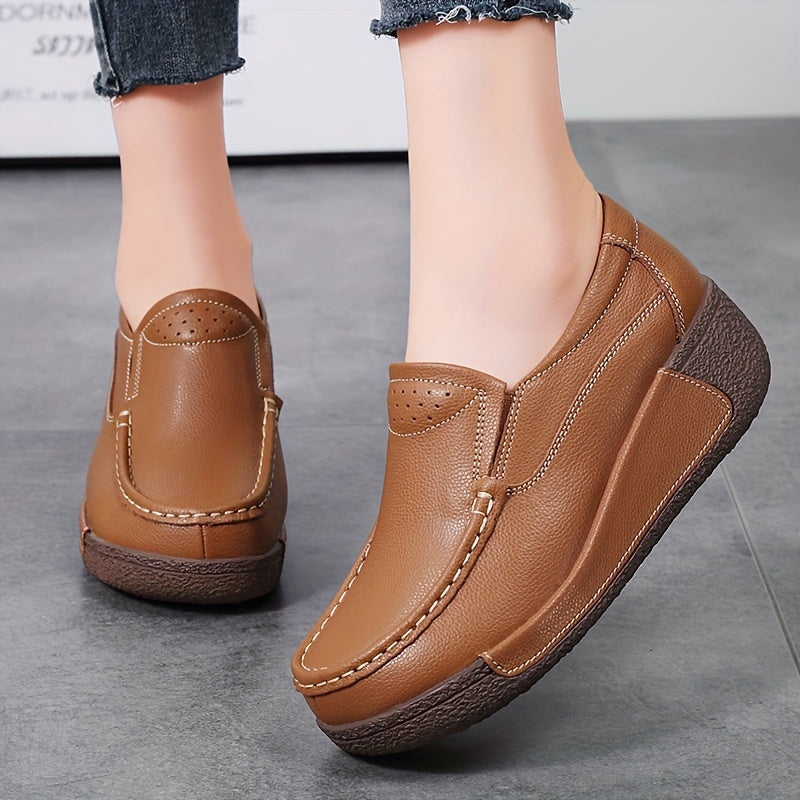 Women's Sneakers – Slip-On Platform for Everyday Wear – view 9