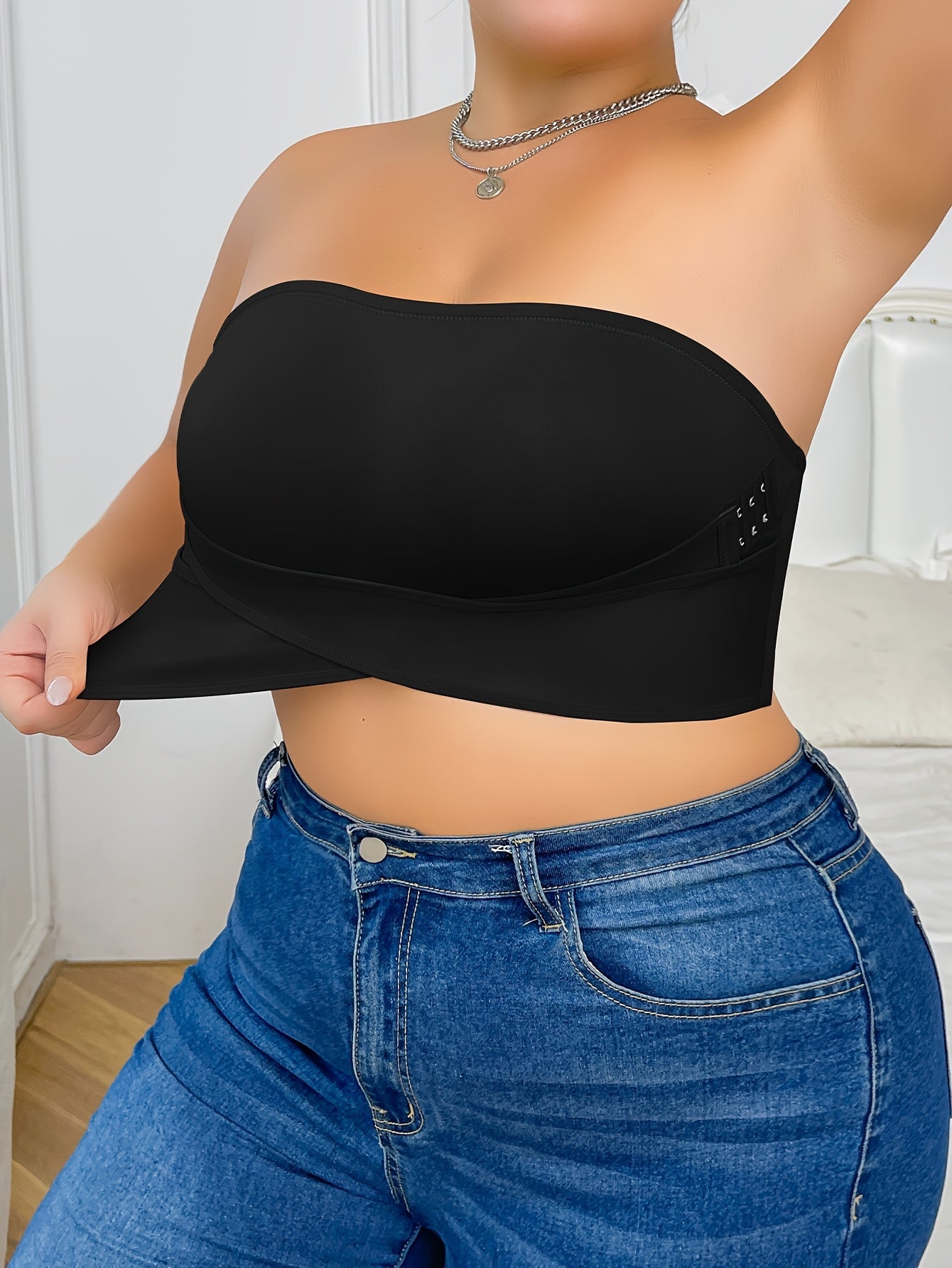 Women's Strapless Soft Support Bra - Everyday Support detail view