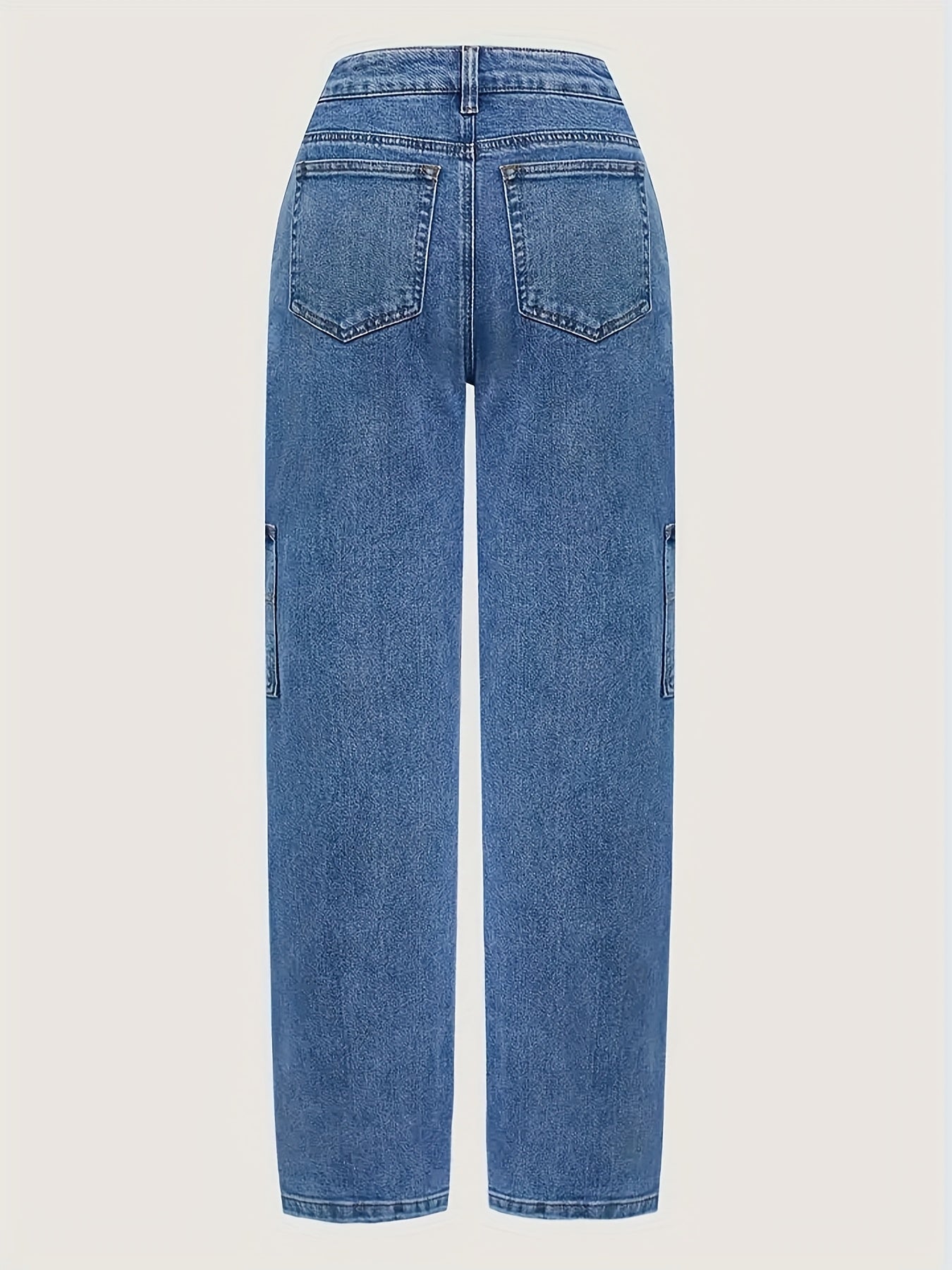 Women's Stretch Jeans - Stretch Comfort – Dark Blue detail view