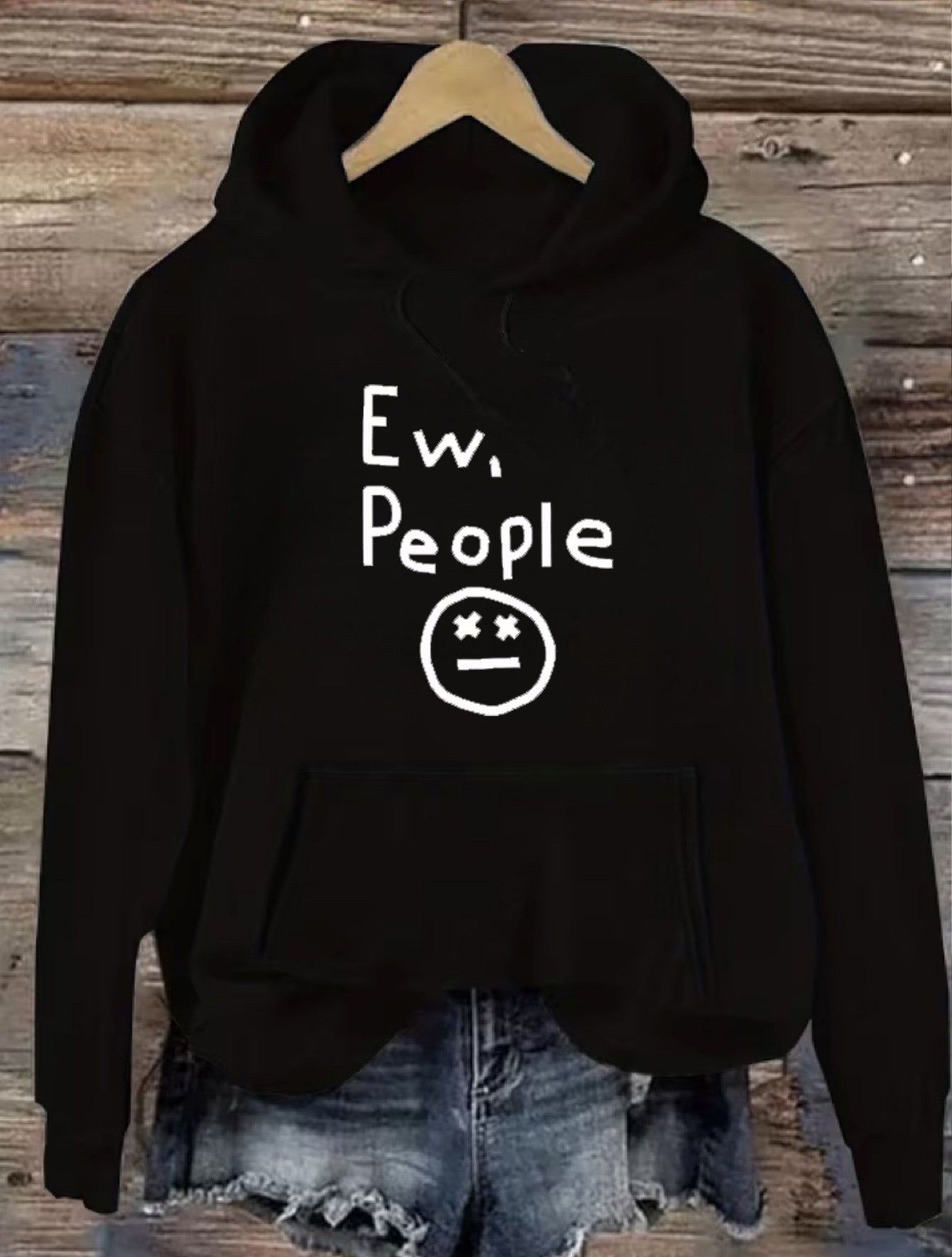 Women's Versatile Pullover Hoodie – White Colorway 03557 – view 12