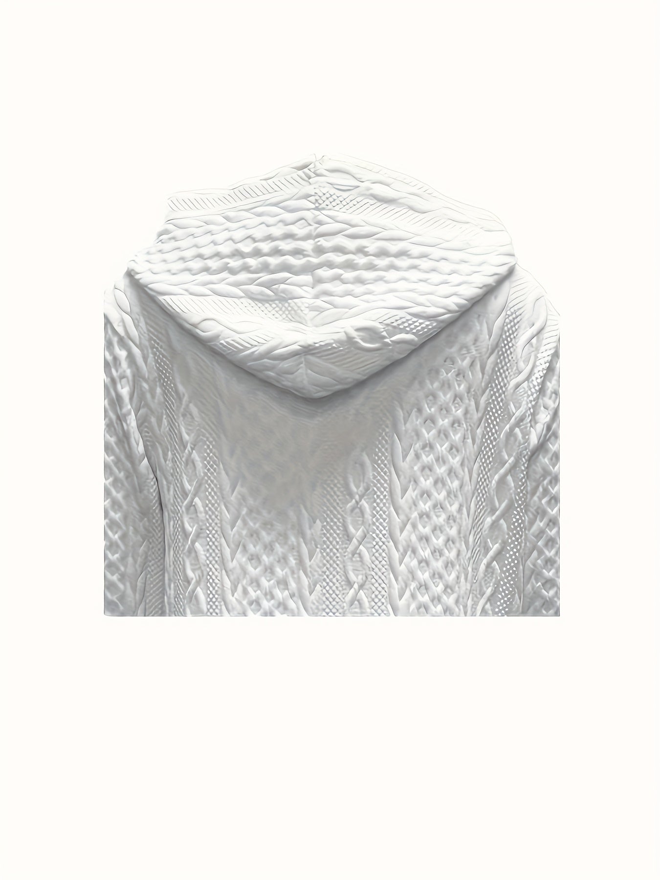 Women's Versatile Zip-Up Jacket – White detail view