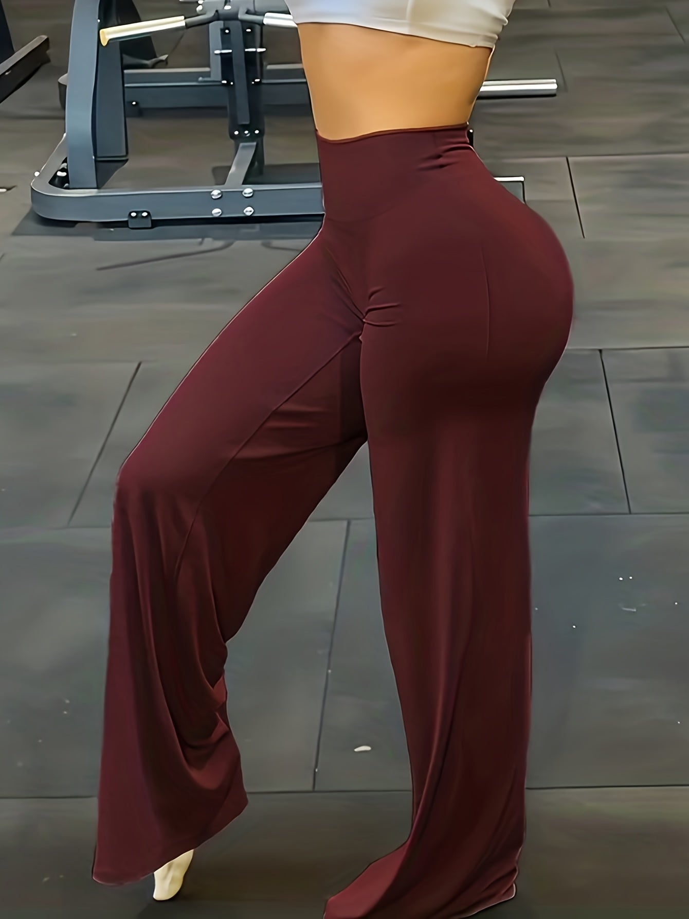 Women's Wide Leg Pants - High Waist – Sizes S–XL detail view