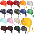 [Quick-Drying Hats] 18pcs Do Rag Skull Cap Paisley Pattern Bandanna Biker Head Wraps Quick-Drying Hats, Sweat Wicking Beanie for Men And Women, Multicolor, 4XL