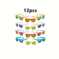 12pcs Stylish And Fun, Glasses for And, Ideal for Holiday Parties Qqq Gift