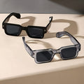 2-Pack Chunky Square Retro Fashion Glasses | Bold Frame for Nightlife Events