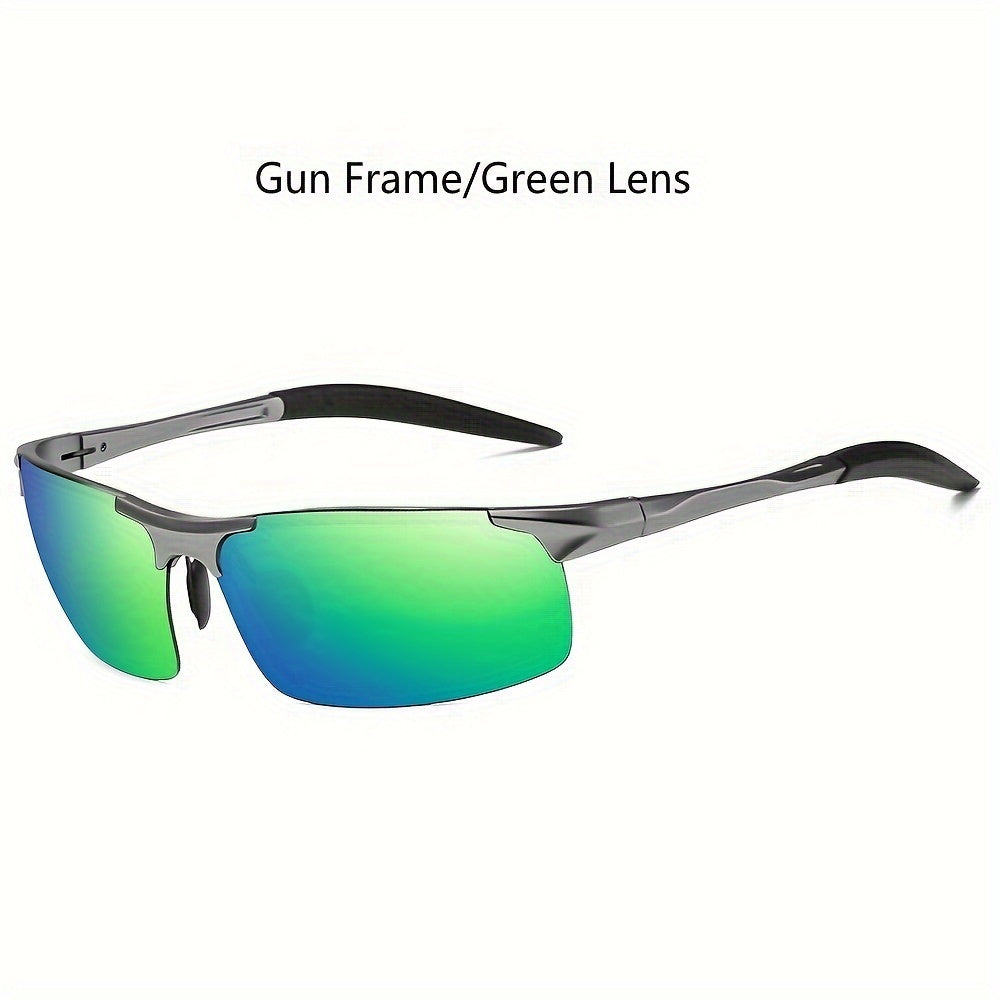 Top Sports Al-Mg Alloy Glasses Driving HD UltraLight Sports