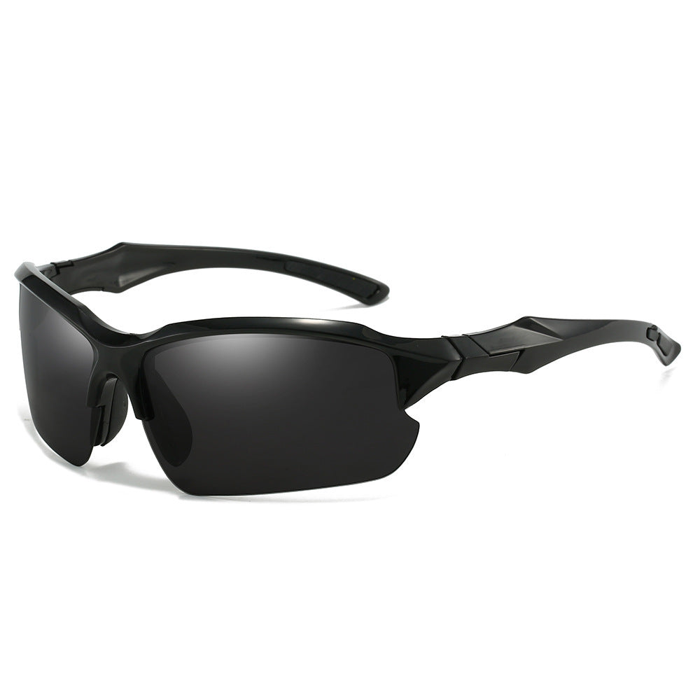 Sport Sunglasses Polarized Half Frame Lightweight UV Protection for Men Women – Skiing Driving Running Fishing Cycling Outdoor, Available in 3-Pack or 10-Pack Bulk Set