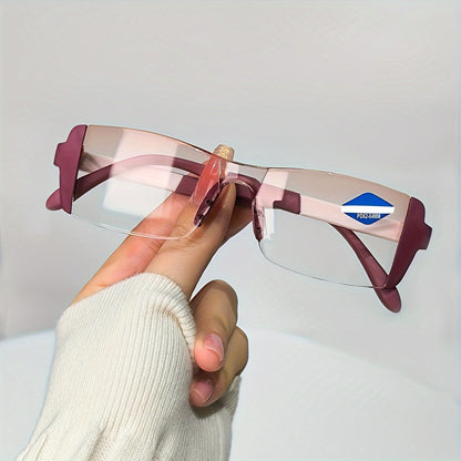 Colored Reading Glasses 3 Pack Unisex Fashionable Lightweight Comfortable Readers +1.0 to +4.0 Stylish Multi-Color Set Men Women Daily Reading Phone Computer