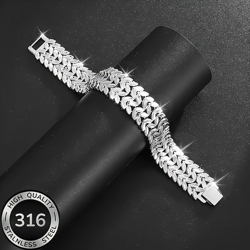 1 Elegant And High-Quality 316 Stainless Steel Butterfly Bracelet - Hypoallergenic And Nickel Free Copper Suitable for Daily And Special Occasions As A Gift for Couples. Suitable for Multiple Holidays Such As Christmas Gift
