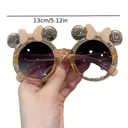 Rhinestone Bow Glasses Lightweight Fashion Eyewear Stage Performance Photo Shoot Party Halloween Christmas Holiday Women Pink Purple Black Red Blue Beige