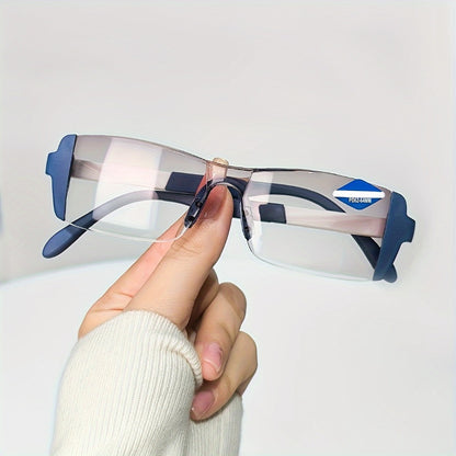 Colored Reading Glasses 3 Pack Unisex Fashionable Lightweight Comfortable Readers +1.0 to +4.0 Stylish Multi-Color Set Men Women Daily Reading Phone Computer