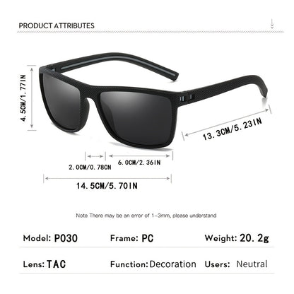Polarized Sunglasses 5 Pack - Square Frame TAC Color Coated Lenses Anti-Glare UV Protection for Men Women, Bulk Sunglasses Set for Driving Fishing Beach Outdoor, Stylish Summer Eyewear