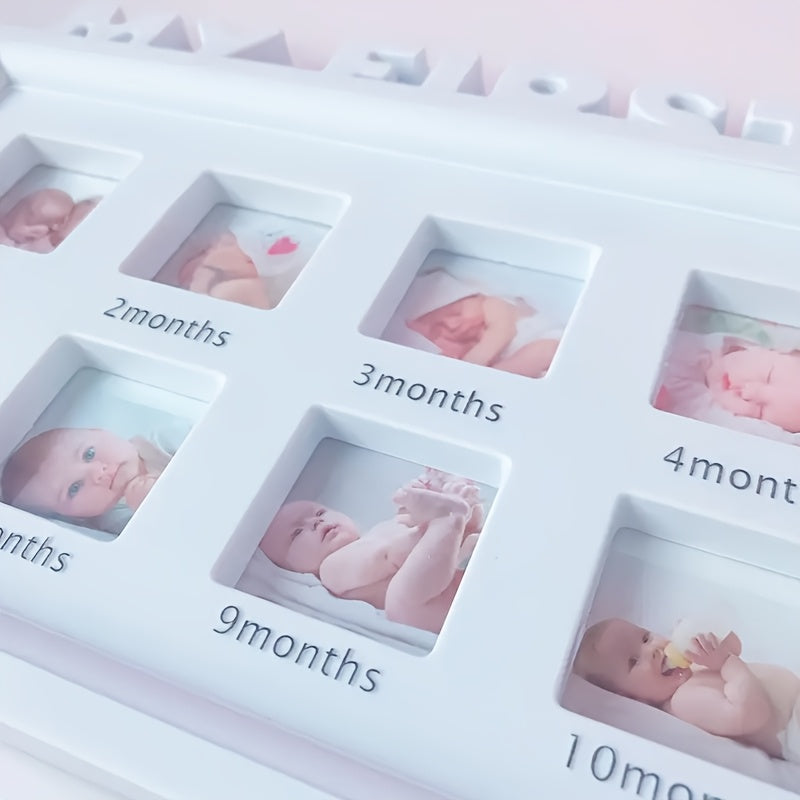 12-Month Baby Milestone Photo Frame - First-Year Photo Display – view 7