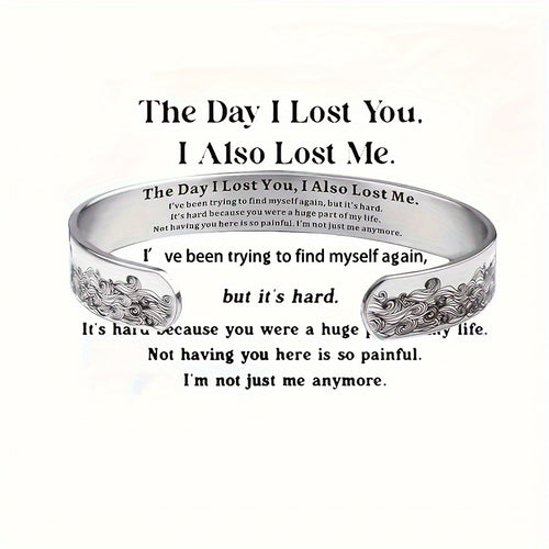 Pet Memorial Bracelet for Women - Adjustable C-Shape Open Cuff Bracelet, Sympathy Gift for Loss of Pet Dog Cat Animal Lover, Commemorative Jewelry for Pet Remembrance Anniversary Silver