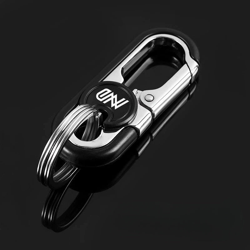 High-Grade Metal Alloy  Key Chain - Upgrade Your Style for Men's Waist Hanging