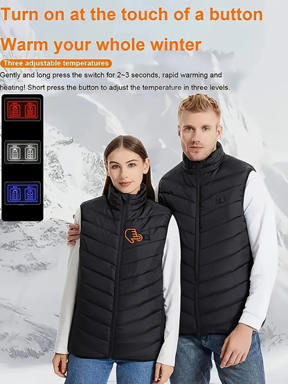 15-Zone USB Heated Vest - Front and Back Heat Controls – view 10