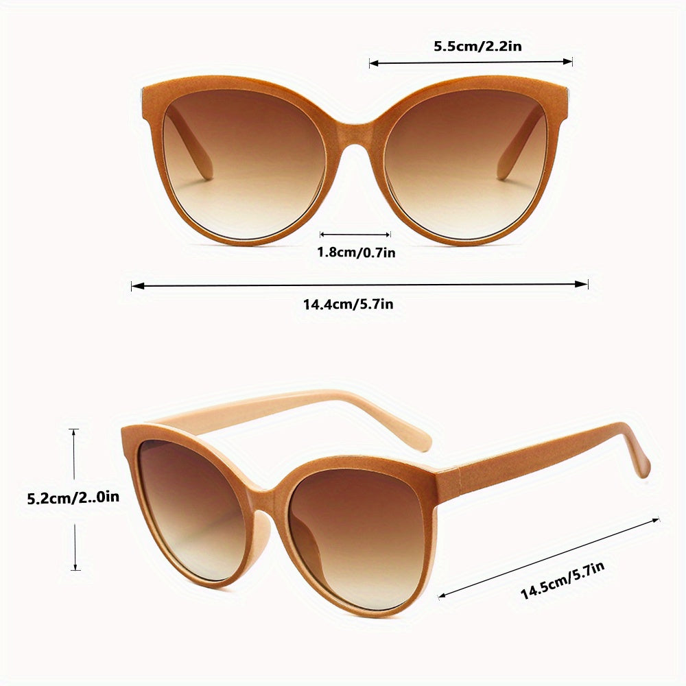 Summer Must Haves, Luxury Cat Eye Fashion Glasses for Women And Men, Oversized Fashion Shades Perfect for Beach, Vacation, Travel And Cruise, Trendy Y2K Style Accessory for Daily Wear, Street Photography And Holiday Gifts, Lightweight And Protective