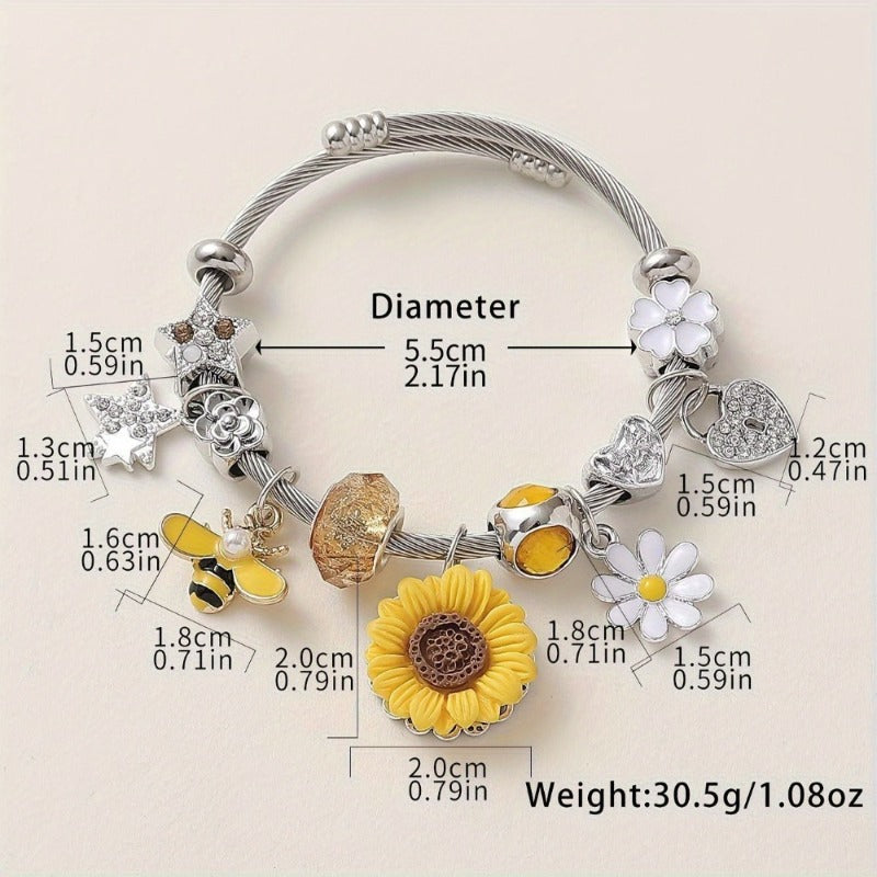 A Unique Multi-Pendant Bracelet That Is Hypoallergenic And Perfect for Everyday Use During The Fall And Winter Seasons, Making It an Ideal Valentine'S Day Present for a Partner. Get My Daily Offer, Available from a Local Warehouse, on
