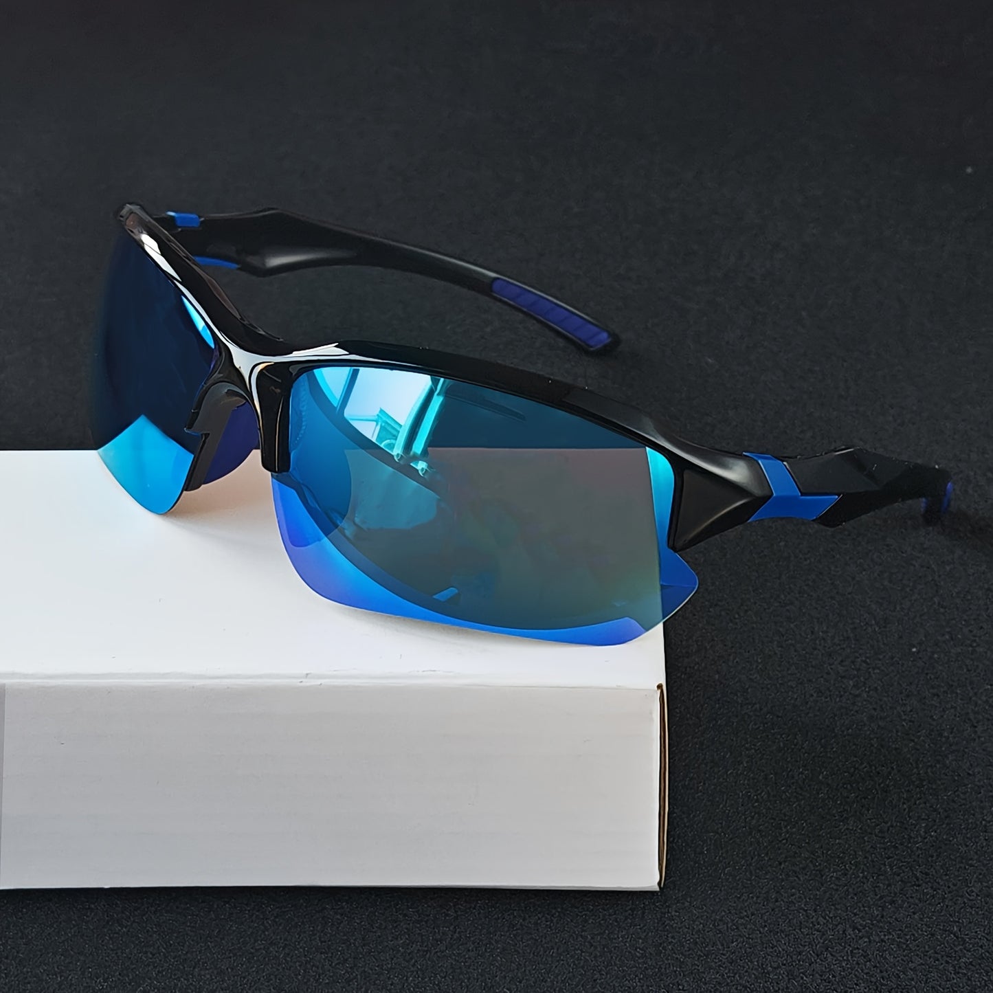 Square Frame Glasses 7 Pairs Set Trendy Fashion Eyewear Unisex Men Women Stylish Reading Party Costume Bulk Value Pack