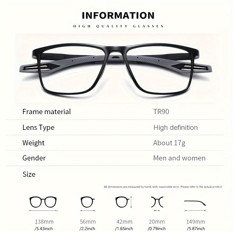 Photochromic Reading Glasses TR90 Sport Frame Ultralight UV Protection for Men Women – Auto-Darkening Transition Lenses, Presbyopia Diopters +0 to +4.0, 5 Colors