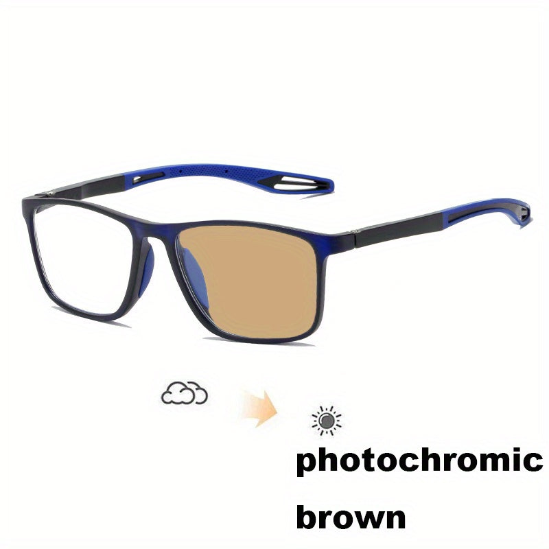 TR90 Sport Sun Reading Glasses Ultralight Photochromic Presbyopia Eyeglasses Women Men Sight Optical Eyewear Diopters to 4.0