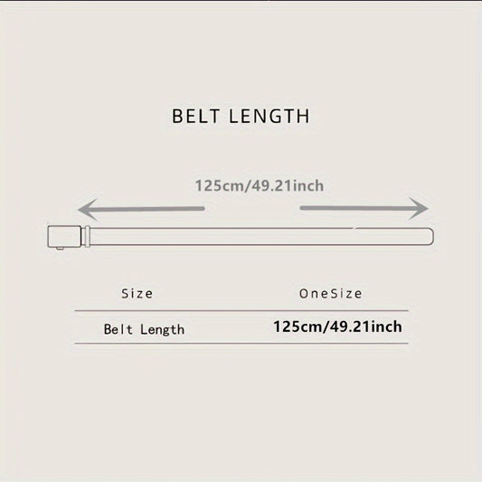 Elegant Men's Faux Leather Belts with Automatic Buckle - Versatile Casual & Business Accessory in Multiple Colors (Blue, Red, Green, Yellow, Brown, Gray, White, Blue-Gray) - Ideal Gift for Him