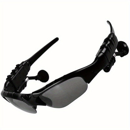 Smart Glasses Bluetooth Wireless Headphones - Open Ear Audio Hands-Free Calls Music Navigation Noise Cancelling Mic Driving Outdoor Men Women