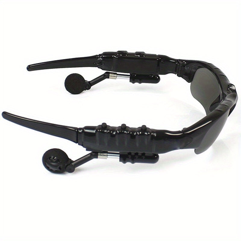 Smart Glasses Bluetooth Wireless Headphones - Open Ear Audio Hands-Free Calls Music Navigation Noise Cancelling Mic Driving Outdoor Men Women