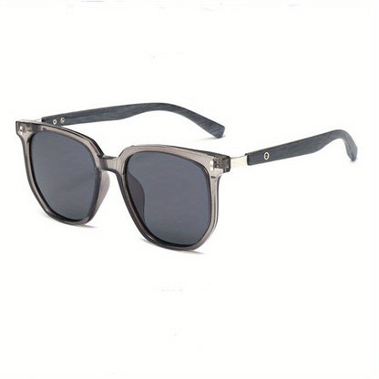 Polarized Sunglasses TR Frame for Men & Women – Vintage Stud Detail Hybrid Spectacle Retro Street Style Eyewear, Lightweight Unisex Design for Outdoor, Driving & Travel