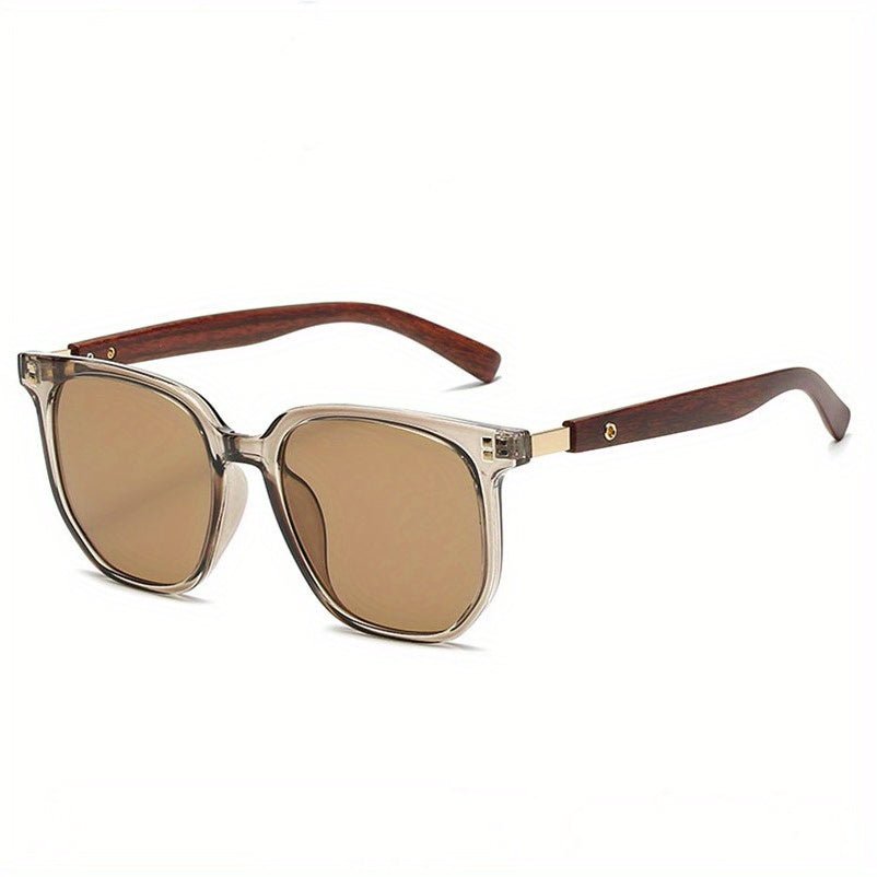 Polarized Sunglasses TR Frame for Men & Women – Vintage Stud Detail Hybrid Spectacle Retro Street Style Eyewear, Lightweight Unisex Design for Outdoor, Driving & Travel