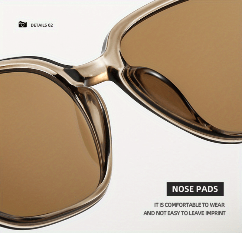 Polarized Sunglasses TR Frame for Men & Women – Vintage Stud Detail Hybrid Spectacle Retro Street Style Eyewear, Lightweight Unisex Design for Outdoor, Driving & Travel