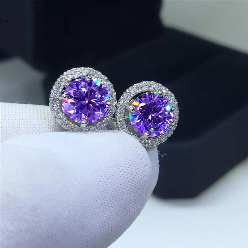 Minimally Designed Birthstone Earrings Fashionable Classic Earrings Men'S Christmas Gifts Ear Hooks Earrings Valentine'S Day Gifts