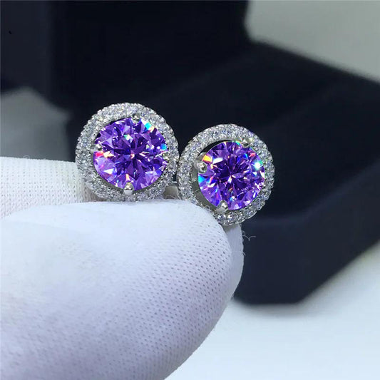 Minimally Designed Birthstone Earrings Fashionable Classic Earrings Men'S Christmas Gifts Ear Hooks Earrings Valentine'S Day Gifts