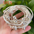 Handmade Thick West Indian Bangle - Heavy Stacking Boho Jewelry Suitable for Women, Retro Indian Bangles for Daily Wear & Special Events, Stackable Bangle Gift
