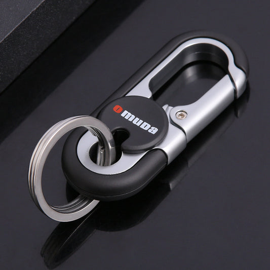 High-Grade Metal Alloy  Key Chain - Upgrade Your Style for Men's Waist Hanging