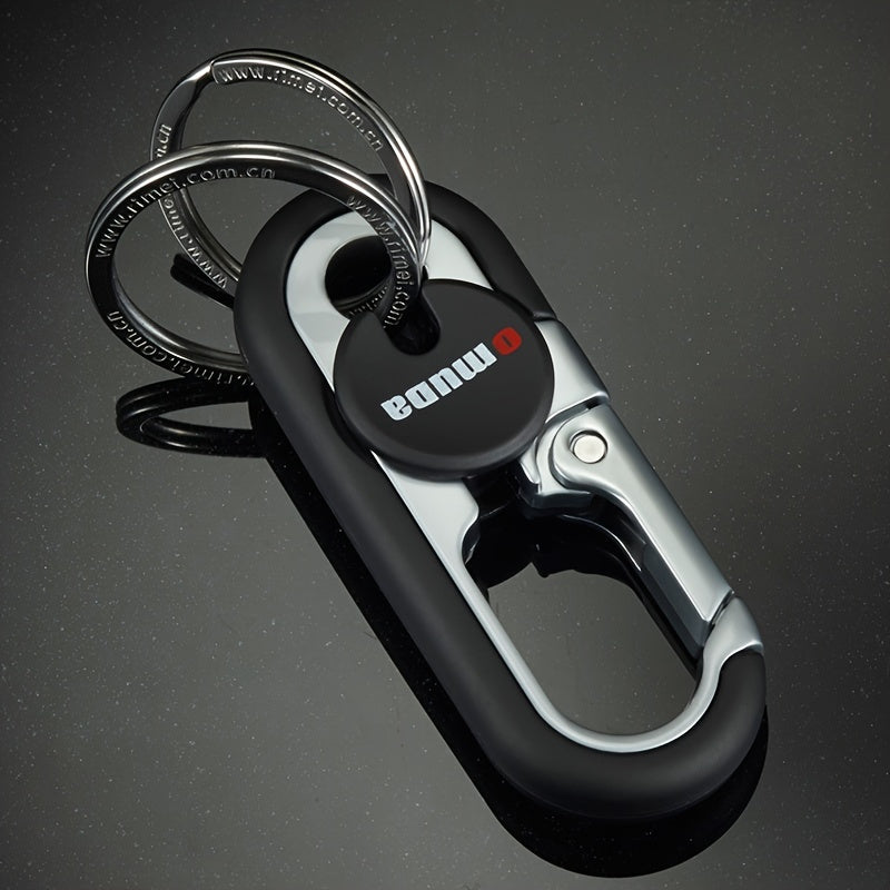 High-Grade Metal Alloy  Key Chain - Upgrade Your Style for Men's Waist Hanging