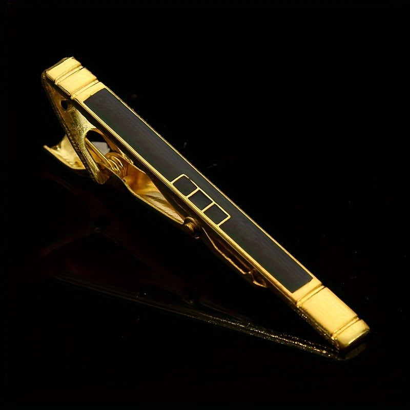 9pcs Tie Clip Set Suitable for Men's Business Suit Fashion Tie Clip Exquisite Luxury Gift for Boyfriend Suitable for All Formal Occasions Christmas and Halloween Small Gifts