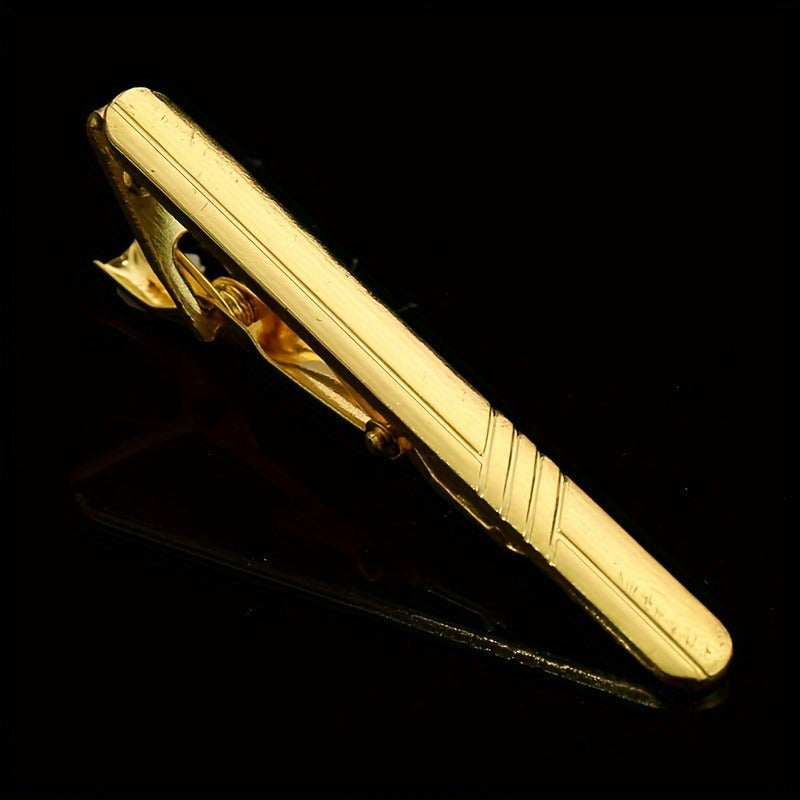 9pcs Tie Clip Set Suitable for Men's Business Suit Fashion Tie Clip Exquisite Luxury Gift for Boyfriend Suitable for All Formal Occasions Christmas and Halloween Small Gifts