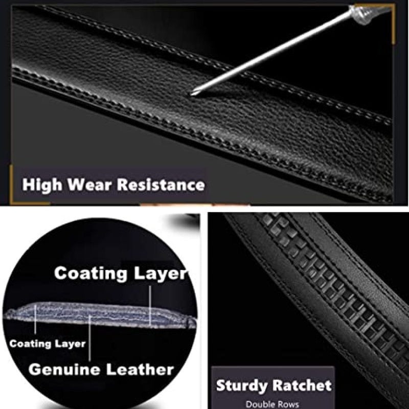Multicolour Stylish Metal Buckle Belt for Men and Women - Fashionable Daily Decoration Jeans Belt with Automatic Buckle - Perfect Accessory for Business and Casual Accasions