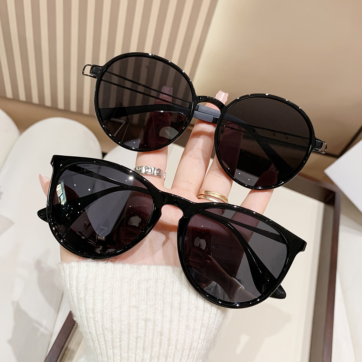 6 Classic Multi-frame Polarizing Glasses, Ideal for Men, Women, Outdoor Parties, Vacations, Travel, Driving, Fishing, Decoration, Photo Props, Gifts
