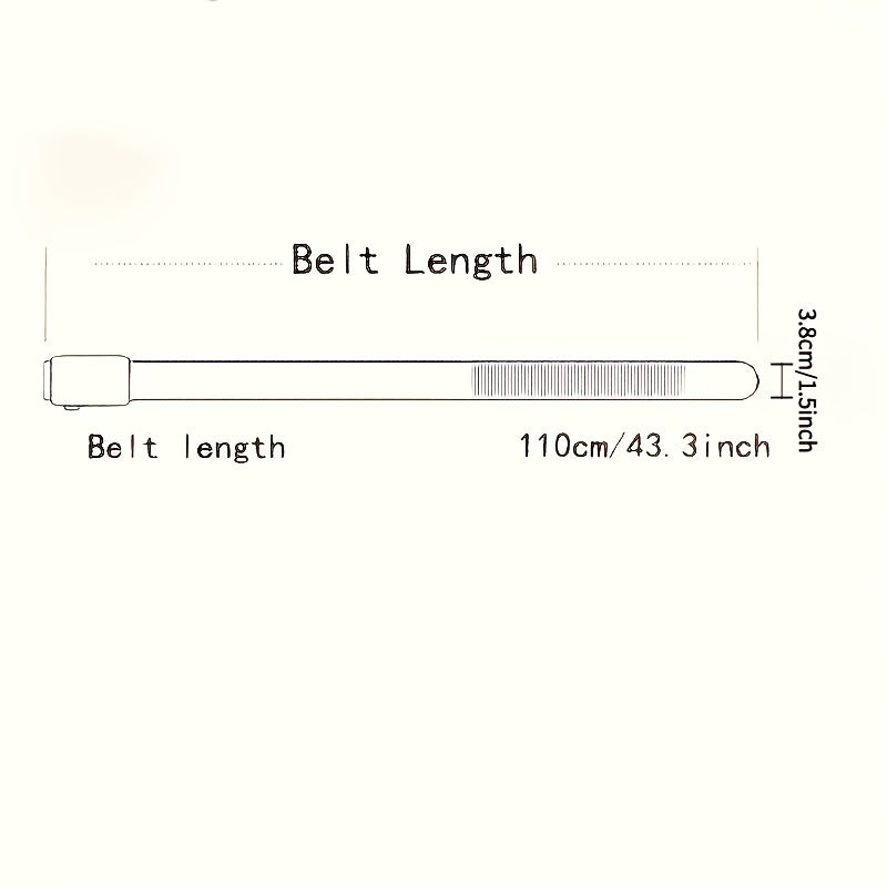 Men's Sliding Belt Automatic Buckle - Black Business Ratchet Belt Adjustable No Hole Design for Jeans & Dress Pants, Ideal Gift for Father & Husband, Durable & Comfortable