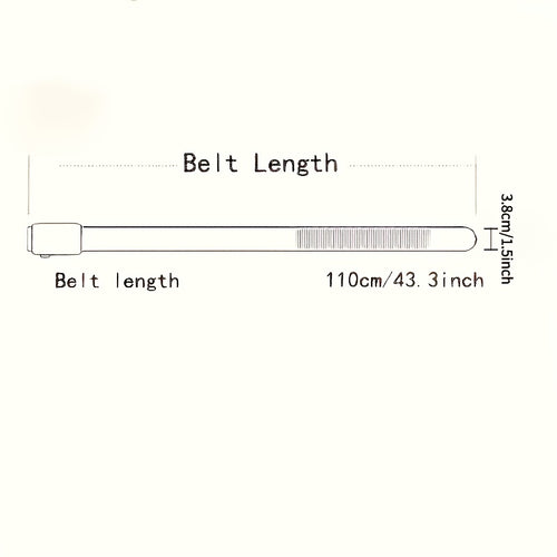 Men's Sliding Belt Automatic Buckle - Black Business Ratchet Belt Adjustable No Hole Design for Jeans & Dress Pants, Ideal Gift for Father & Husband, Durable & Comfortable
