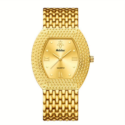 YaLaLuSi A Classic Vintage Ladies Quartz Watch, High-class Feeling, Wear-resistant And Oxidation-resistant, Comes With A Strap Adjuster And A Beautiful Gift Box Gift For Friends Gift For Parents Gift For Lover