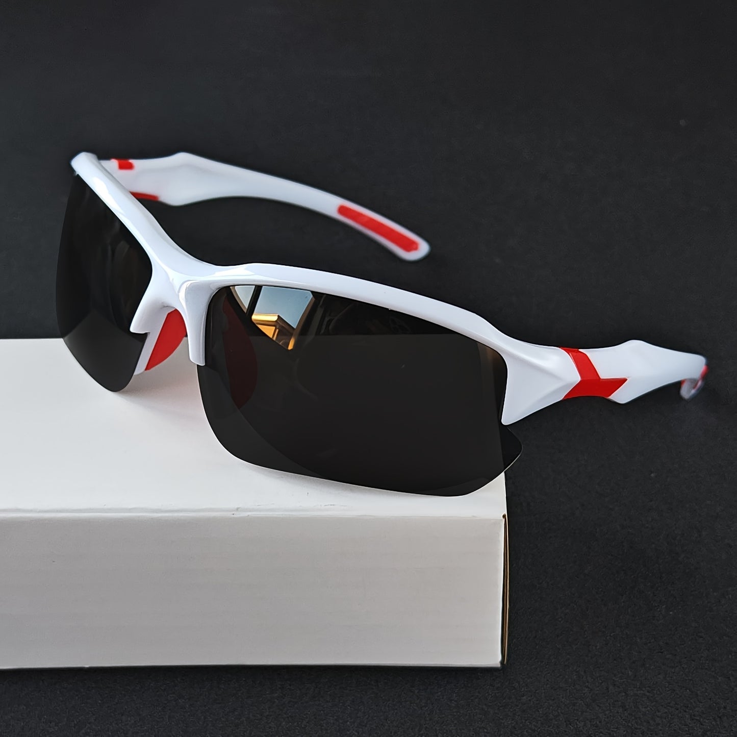 Polarized Sports Sunglasses 7 Pairs UV400 Square Frame Bulk Set Men Women Outdoor Gift Christmas Birthday Party Favors Holiday