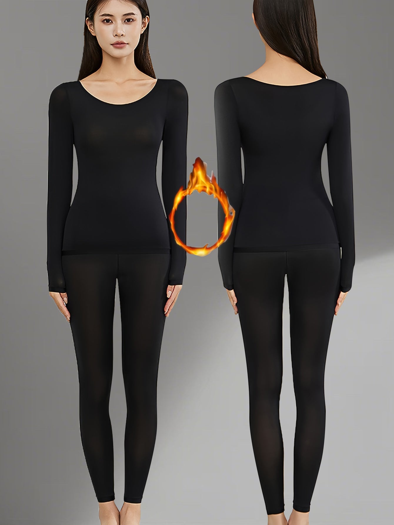 2-Pack Women’s Thermal Underwear - Smooth No-Show Fit – view 4
