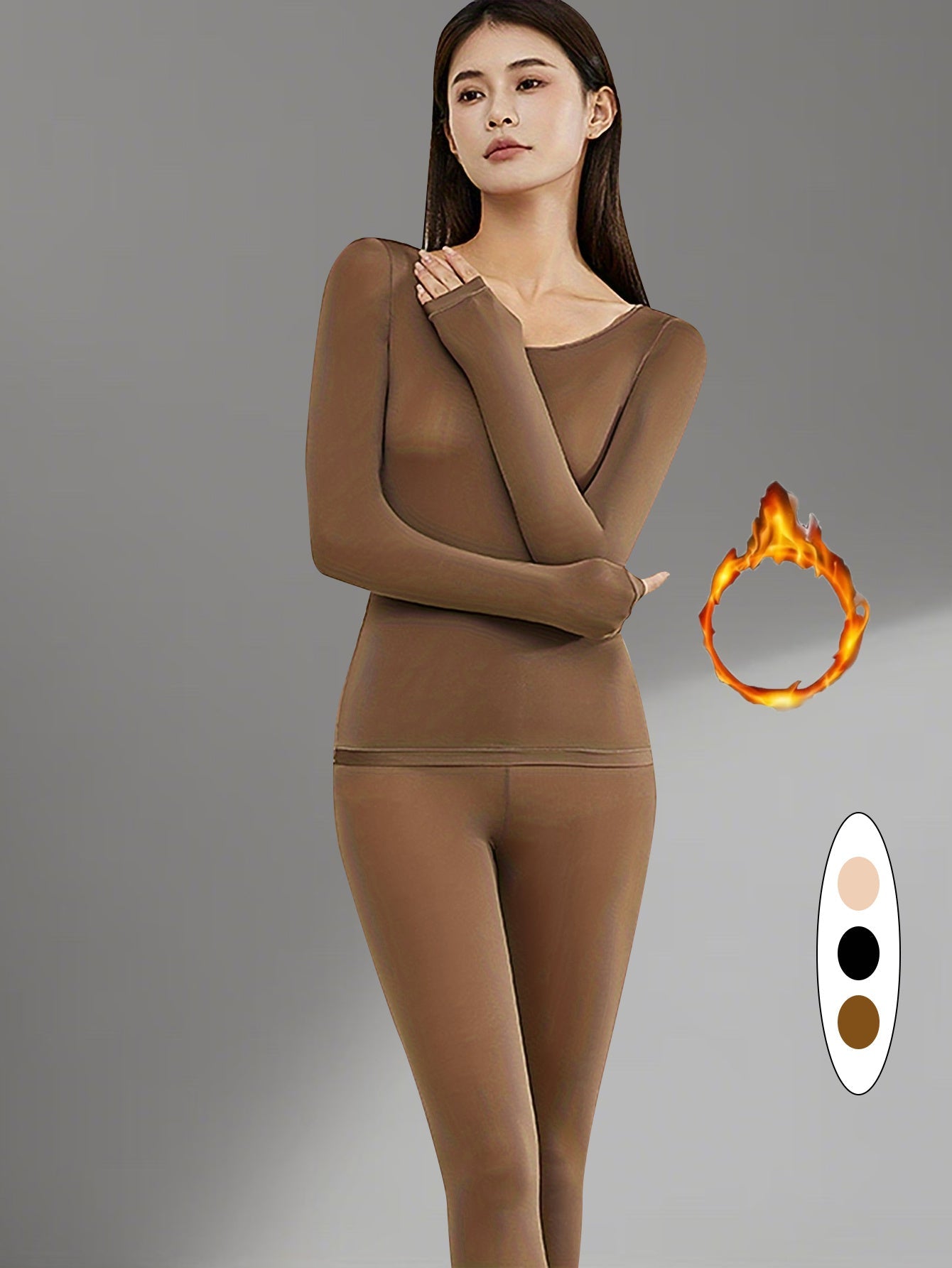 2-Pack Women’s Thermal Underwear - Smooth No-Show Fit – view 9