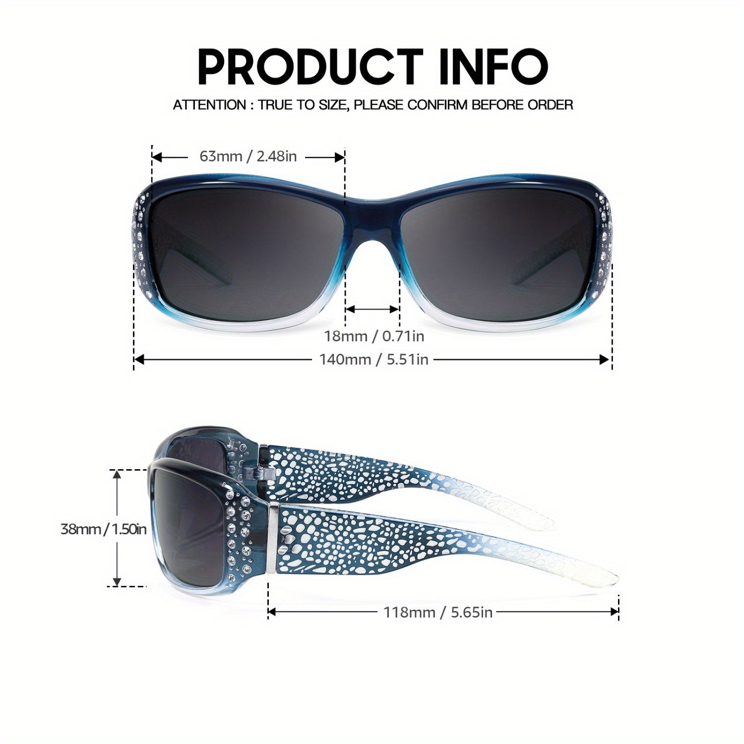 [2PACKS] for Women, Rhinestone Women