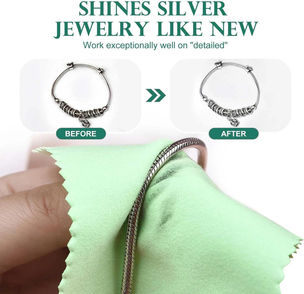 Sterling & Silver Dip Cleaner Tarnish Remover 925 Jewelry Cleaning Solution 8oz JSP