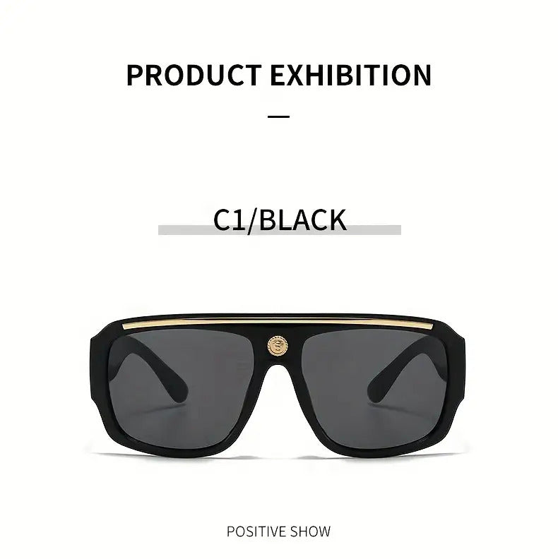 Polarized Sunglasses Set of 3 – Retro Lightweight Frame Unisex Shades for Men & Women, Travel Vacation Casual Everyday Wear, Perfect Holiday Gift Bundle