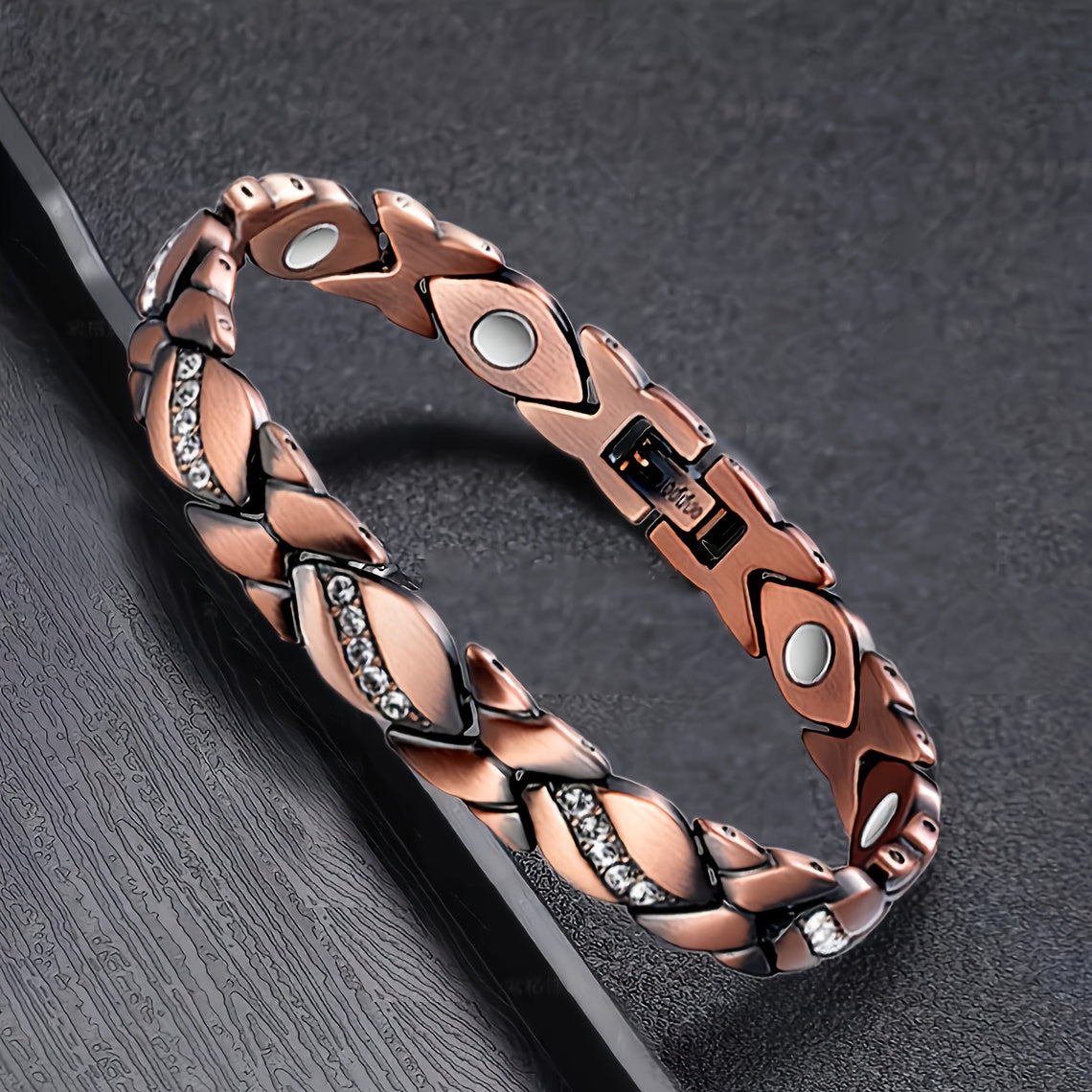 2pcs Of Pure Copper Bracelets for Women, Super Bracelets for Women, with 3500 Gauss, Copper Bracelets for Birthday, Mother's Day Christmas Valentine's DayJewelry Gifts